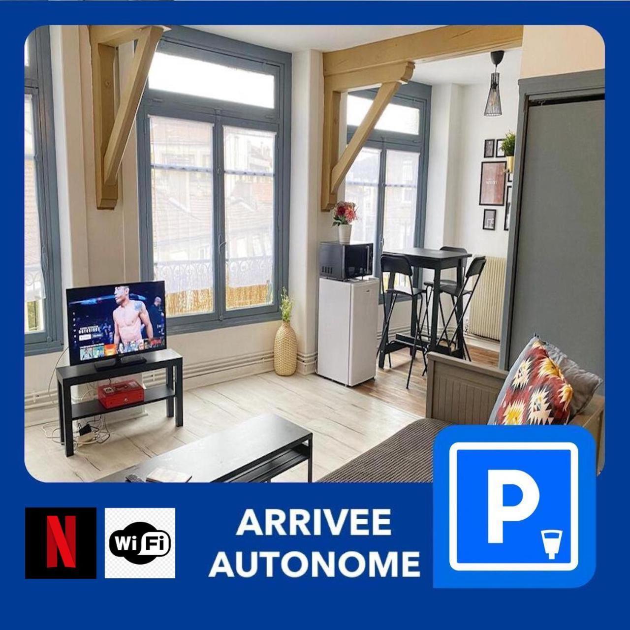 015 Chic & Cosy Studio 41M2 Hypercentre Wifi Smart Tv Netflix Saint-Etienne  Exteriör bild
